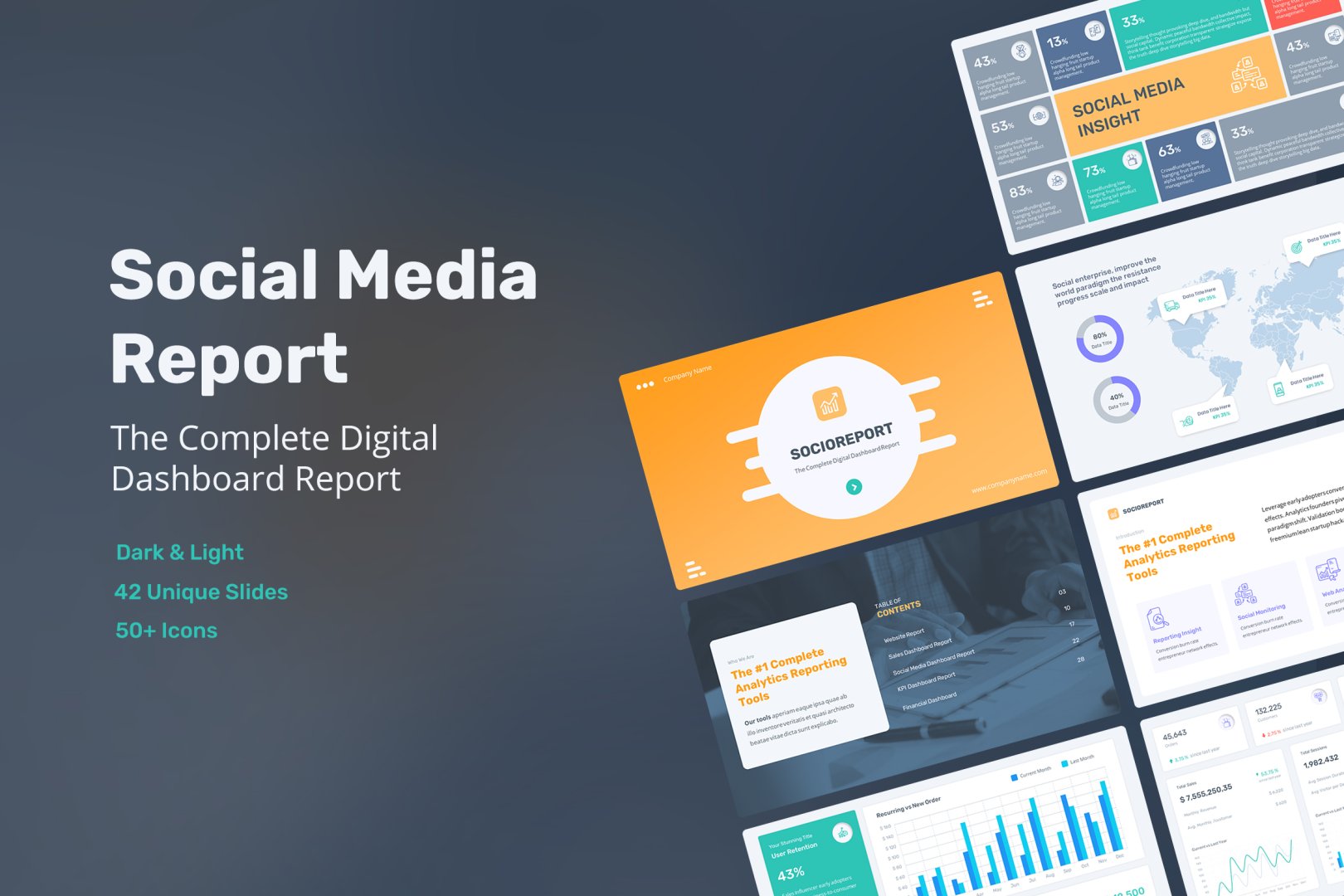 Social Media Report Template