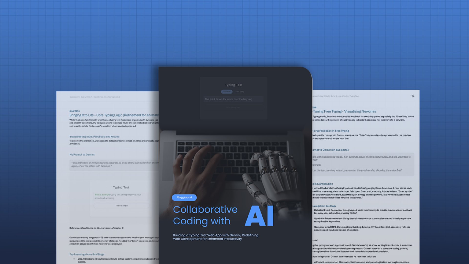 Experimenting with Gemini: Build a Typing Test App from Scratch (Free Ebook + Source)